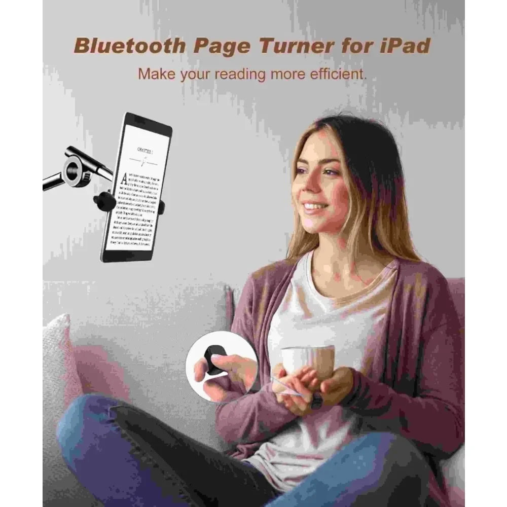 Bluetooth Ring Remote for Scrolling TikTok, Turning Pages, Camera