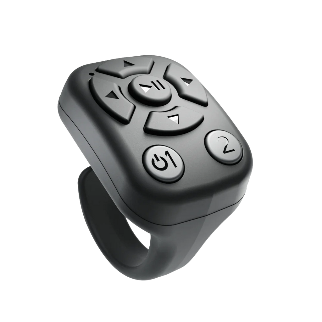 Bluetooth Ring Remote for Scrolling TikTok, Turning Pages, Camera